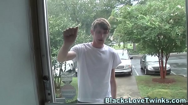 Gay twink slams black ass