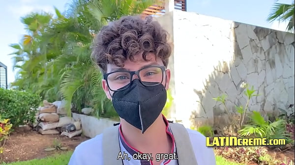 Nerd Latin Twink Goes Gay For Pay