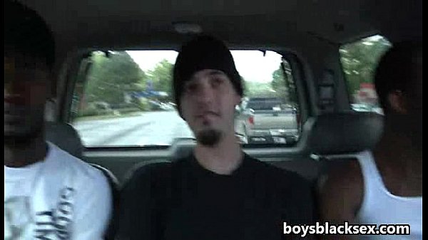 White Skinny Twink Fucked By Gay Black Dude Hard 01