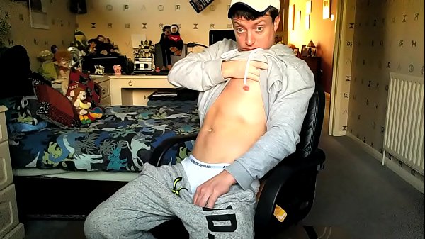 HD Trackie Baseball Cap Boy Cums New