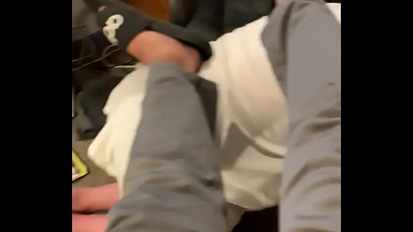James found a new human chair