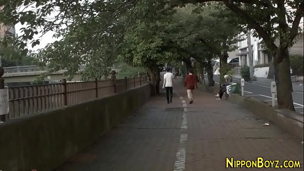 Japanese twink gets his tight ass fucked