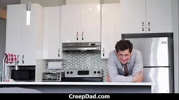 Stepson Can’t Help Himself but Jump on Stepdaddy’s Cock!