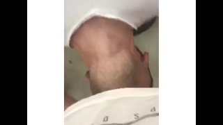 Trainer throat fucking me