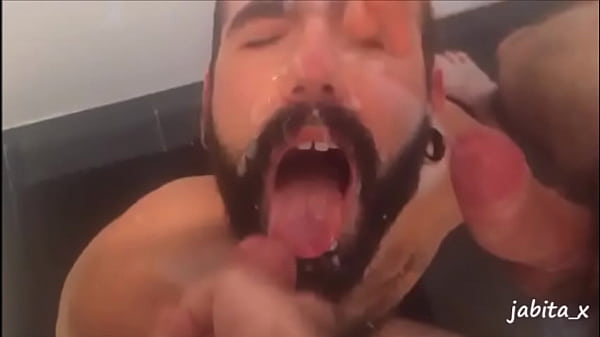 Two big cocks cum on my face!