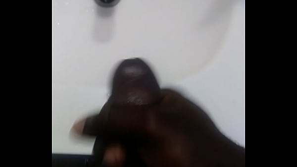 Big black cock cum
