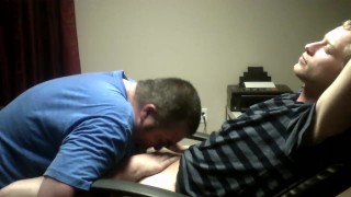 Sucking cute straight boy