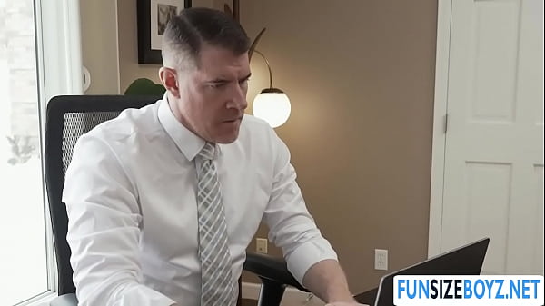 Teen Twink Shay gets ass examined by Doctor Wulfs big cock