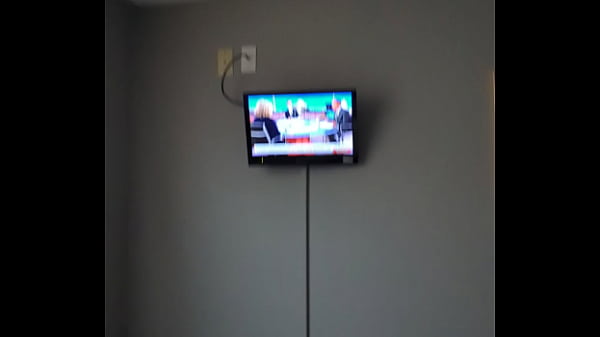 Fat Man With A Big Cock Masturbates As He Watches Fake News On MSNBC During The Broadcast