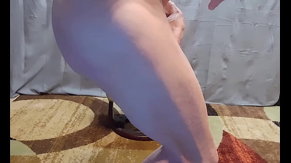 Sexy Little Busy Bottom Close-up naked in heels 2c