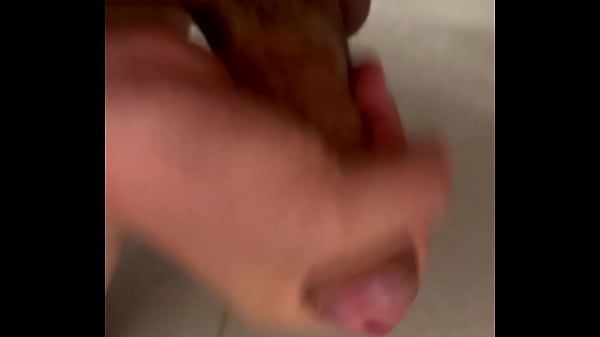 Solo teen huge load shower masturbation