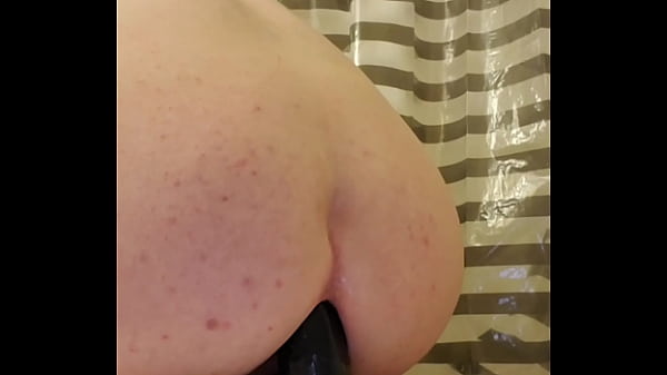 Big cock femboy takes 9″ dildo first time