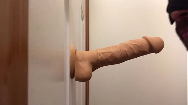 Going down deep on my dildo