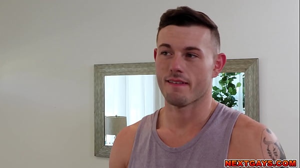 Stepson Ryder Owens has a crush on his hot -as hell stepdad Derek Kage and wants him to pump him up
