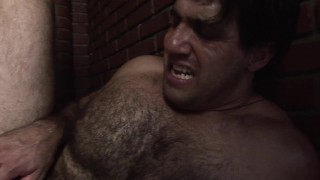 Muscle bear enjoys getting fucked by DILF friend