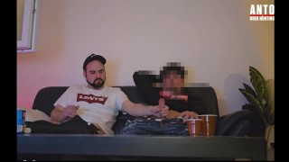 Mutual Jerking with a straight buddy