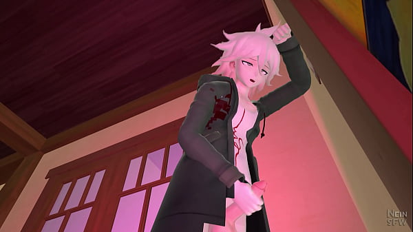 Nagito Alone and Jerks Off by Himself (NeinSFW)